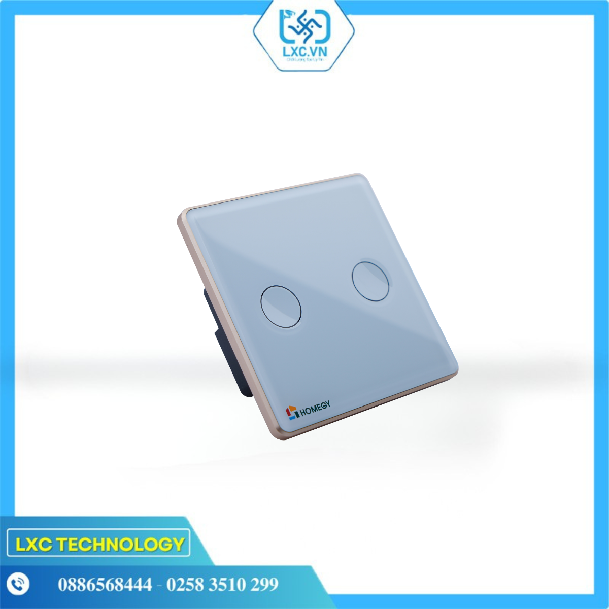 Công Tắc Thông Minh Ble Kính Lõm